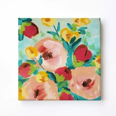 vibeke larsen poppydesign blomster maleri elverum