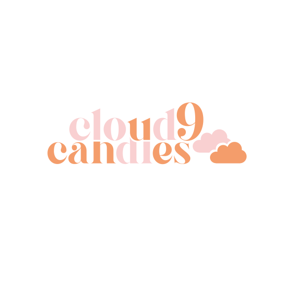 Cloud 9 candles logodesign av poppydesign